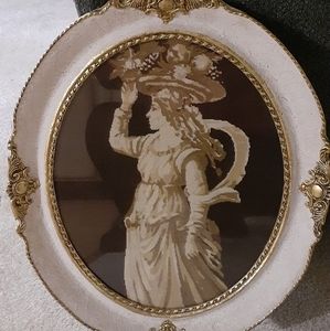 Antique needle. Point